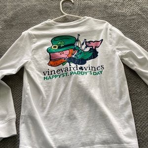 St Patrick’s day  Vineyard Vines  long sleeves tee size 5